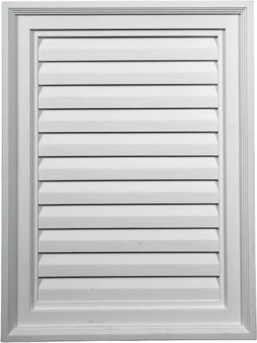 Miniatura 15 de Ekena Millwork - Persiana vertical a dos aguas GVVE12X18D, 12 pulgadas de ancho x 18 pulgadas de alto x 1 7/8 pulgadas profundidad., GVVE12X18F