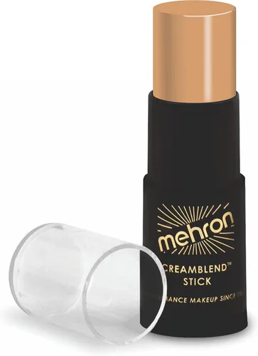 Miniatura 52 de Mehron Makeup CreamBlend Stick Base para rostro y cuerpo Barra de maquillaje profesional de cobertura completa 0.75 oz (21 g) (Dark 4)