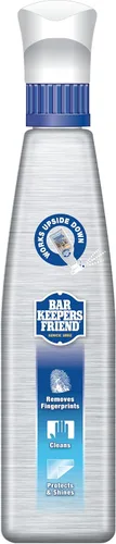 Miniatura 9 de Bar Keepers Friend Limpiador y pulidor en aerosol para acero inoxidable (2 x 750 ml) Elimina huellas de grasa, manchas de agua dura, mugre