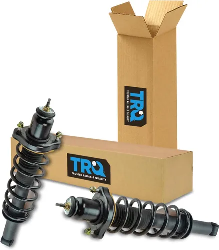 Miniatura 146 de TRQ Conjunto de Amortiguador y Resorte Delantero Cargado con Resorte Helicoidal Pre-ensamblado Compatible con Jeep Cherokee Limited AWD 14-22 Sin