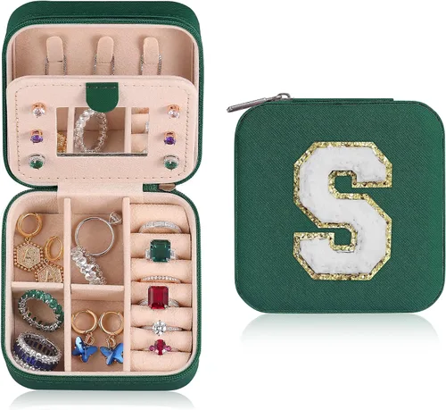 Parima Regalos de despedida de soltera para mujeres, regalos de dama de honor para mujer, regalos únicos Esenciales de viaje de boda pequeño joyero
