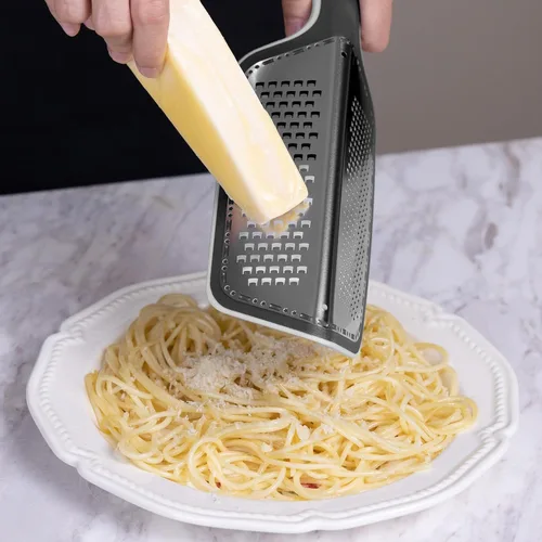 Miniatura 2 de Cohesion Zester - Rallador de doble cara para cocina, herramienta de cocina de limón para queso, cítricos, ajo, jengibre, nuez moscada, chocolate