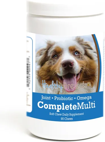 Miniatura 48 de Healthy Breeds Pug todo en uno multivitamínico suave masticable 60