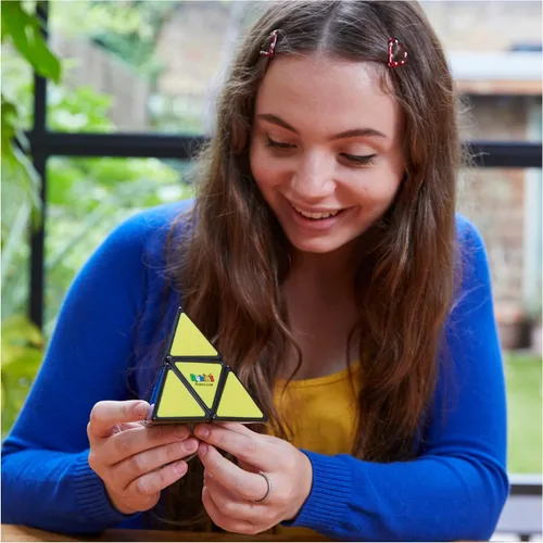 Miniatura 3 de Rubik's Cubo, pirámide, pirámide de Rubik's para resolver problemas, rompecabezas clásico a juego de colores, juguete para ansiedad, rompecabezas