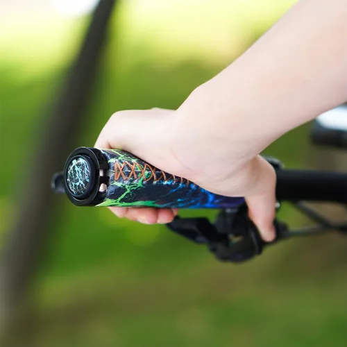 Miniatura 8 de Chooee Agarres ergonómicos para bicicleta de montaña, agarres de silicona para manillar de bicicleta MTB/BMX.