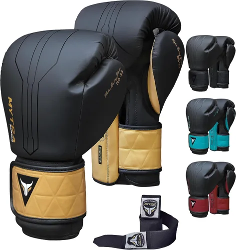 Miniatura 9 de Mytra Fusion Boxing Gloves Included with Free Hand Wraps Punching Gloves MMA Training Muay Thai Gloves Men & Women Kickboxing Gloves