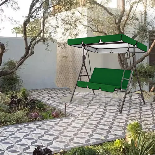 Miniatura 4 de Cubierta de toldo y asiento para columpios al aire libre, cubierta impermeable para columpio de hamaca