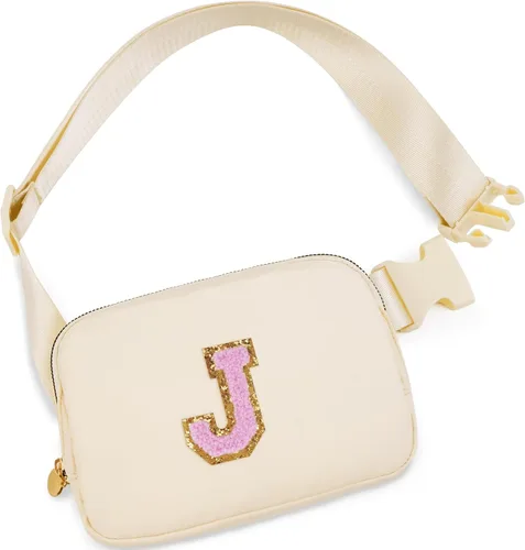Miniatura 24 de Bolsa de cinturón para niñas y mujeres, bolsas cruzadas, riñonera, riñonera personalizada, Negro, Small