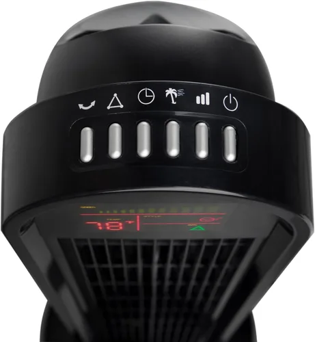 Miniatura 6 de Ozeri ventilador en torre de oscilación 360, con tecnología micro-blade de reducción de ruido