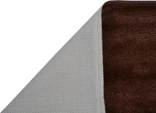 Miniatura 5 de RugStylesOnline Euro Collection - Alfombras de color sólido con parte trasera de goma antideslizante, lavable a máquina, más opciones de color Marrón