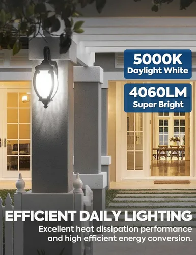 Miniatura 2 de Bombilla LED equivalente a 300 W, bombilla LED A23 súper brillante de 4060 lúmenes, luz diurna 5000 K, ahorro de energía de 33 W, base media E26