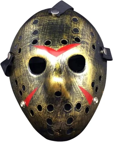 Miniatura 10 de COSTOYFUN Máscara para disfraz de Halloween, máscara de terror, máscara de disfraz de cosplay, máscara de fiesta de máscaras Blanco