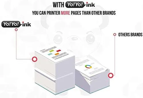 Miniatura 5 de YoYoink Tinta remanufacturada para Canon PG 210XL 210 XL CL 211XL 211 XL para uso en Canon Pixma iP2702 MP280 MX410 MP490 MX330 MP495 MP250 MP240