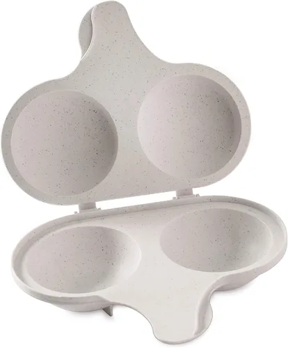 Miniatura 4 de Nordic Ware Juego de desayuno 3 en 1, 2 piezas, blanco