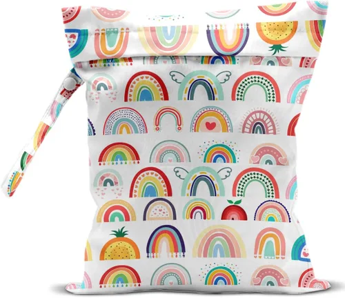 Miniatura 39 de Bolsa húmeda, bolsa húmeda y seca, bolsa húmeda para traje de baño, viajes, playa, piscina, ropa sucia, yoga, gimnasio, ropa, bolsa de maquillaje