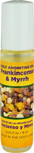 Miniatura 7 de Aceite de unción de tierra santa ámbar de Israel, botella enrollable de 1/2 oz de Jerusalén, hierbas y esencias de origen local, regalo