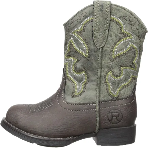 Miniatura 8 de ROPER Botas Cody Western unisex para niños, Beige