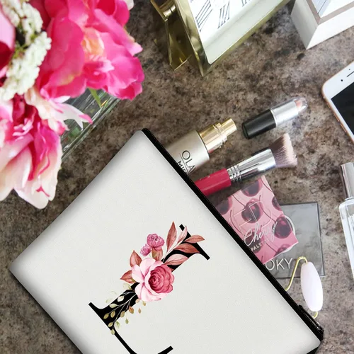 Miniatura 4 de Vavabox A-Z Bolsa de Maquillaje Personalizada, Regalos de Cumpleaños para Mujeres y Mamá, Regalos para la Mejor Amiga, Bolsa de Cosméticos