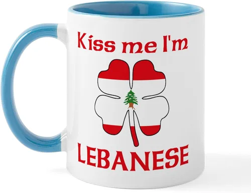 Miniatura 19 de CafePress #1 - Taza de café de cerámica libanesa de 11 oz (11.0 fl oz)