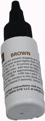 Miniatura 9 de Keda Alcohol Dye - Tinte líquido negro carbón, botella de 1 onza