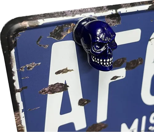 Miniatura 8 de Tornillos de fijación de placa de motocicleta, marco de placa de automóvil, tornillos de calavera, kit de tuercas de montaje, repuesto para camión