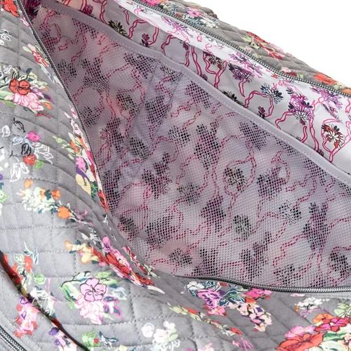 Miniatura 5 de Vera Bradley Bolsa de viaje grande de algodón