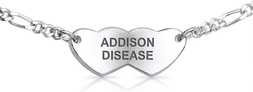 Miniatura 25 de Pulsera de identificación médica grabable con forma de corazón ovalada o doble en blanco, para adolescentes, para él o ella, hijo e hija, plata