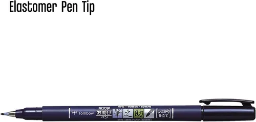 Miniatura 6 de Tombow 82038 Fudenosuke, punta suave y dura Fudenosuke Brush Pen para caligrafía y dibujos artísticos