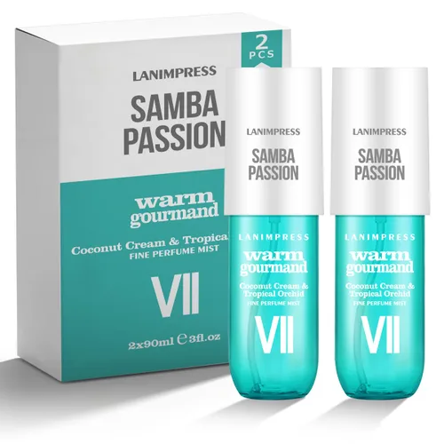 Miniatura 9 de Perfume - No.1, spray corporal para mujeres (perfume de perfume) fragancia para cabello y cuerpo (sol irresistible) vainilla gourmet Tune