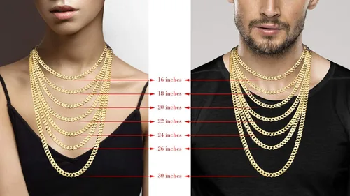 Miniatura 6 de Miabella Solid 18K Gold Over Sterling Silver Italian 7mm Diamond-Cut Cuban Link Curb Chain Necklace for Men Women