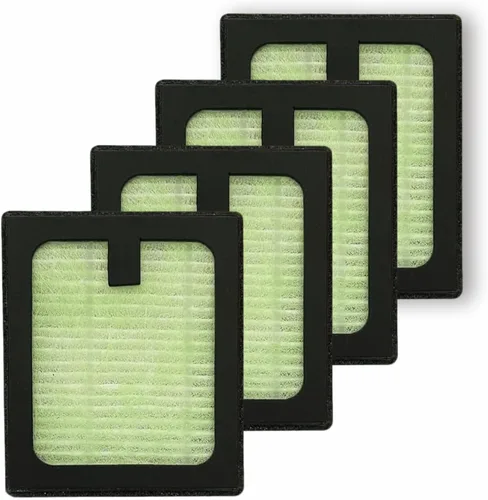 Paquete de 4 filtros HEPA de repuesto para la lavadora de biberones Pro Brezza de bebé de alta eficiencia, filtro HEPA verdadero H13, polvo de