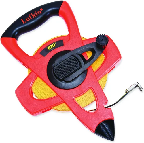 Miniatura 7 de Lufkin FE200D 1/2" x 200' Cinta métrica de ingeniero de fibra de vidrio Hi-Viz® naranja, 1