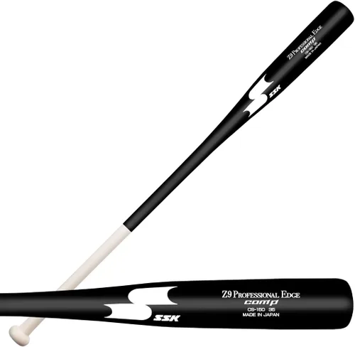 Miniatura 32 de SSK Z9 Professional Edge Comp Coaches - Bate de madera Fungo de 33 pulgadas, 35 pulgadas, 37 pulgadas, béisbol y sóftbol, más de 22