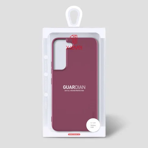 Miniatura 7 de X-level Para Samsung Galaxy S22 Funda Super Delgada Slim Fit Soft TPU [Serie Guardian] S22 Teléfono Cubierta Trasera Luz Protectora Mate Acabado