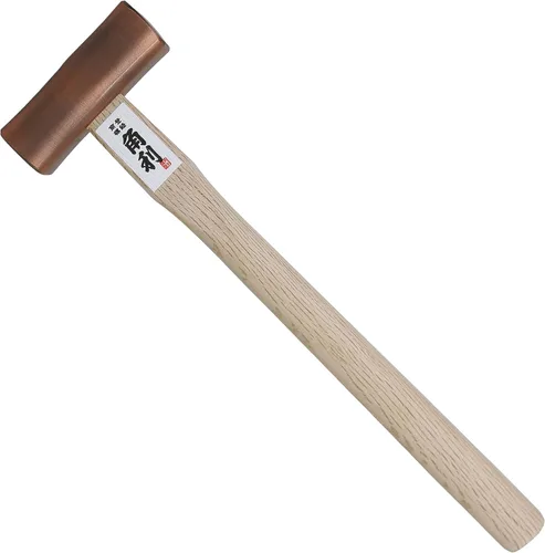 Miniatura 7 de KAKURI Martillo de cincel de 23.5 oz (670 g) Martillo profesional japonés para carpintería para cincel, plano, clavo, acero al carbono japonés