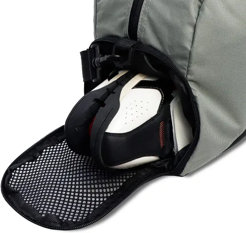 Miniatura 5 de PHINIX Bolsa de mano para béisbol T Ball - Sostiene bate, casco y guante Gris y negro