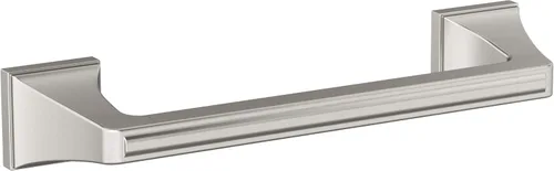 Miniatura 16 de Amerock BH36020G10 Gancho único para bata de níquel cepillado Soporte de toalla de 4-1/4 pulg. (108 mm) de longitud Mulholland Gancho