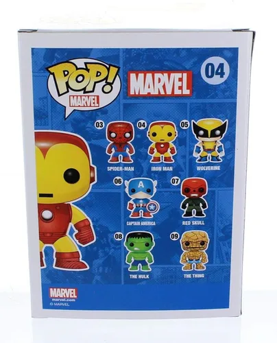 Miniatura 3 de Funko Marvel Iron Man Pop Figura de vinilo