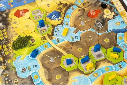 Miniatura 6 de Capstone Games Boonlake Euro - Juego de mesa de estrategia para 1-4 jugadores, gestión de manos, construcción de motores, planificación de recursos