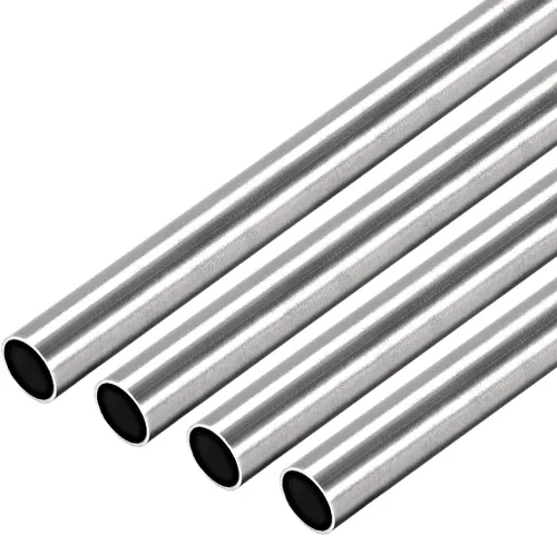 Miniatura 12 de uxcell Tubo redondo de acero inoxidable 304 0.276 in OD 0.016 in espesor de pared 9.843 in de longitud Tubo recto sin costura 4 piezas