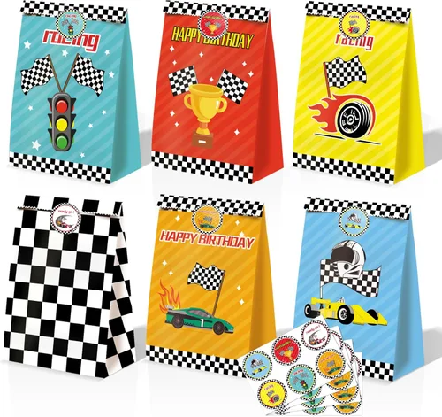Miniatura 8 de 24 bolsas de golosinas Monster Truck: recuerdos de fiesta de monstruos y decoraciones para fiestas de cumpleaños de niños