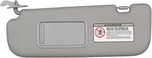 Dasbecan Parasol gris para lado izquierdo del conductor compatible con Hyundai Elantra 2011 2012 2013 2014 2015 Reemplaza# 852103X000TX Gris