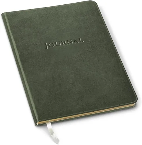 Miniatura 41 de Diario de cuero Gallery Leather - Elaborado en Maine, EE. UU. - Elegante cuaderno de escritura de cuero con 192 páginas rayadas - Un espacio