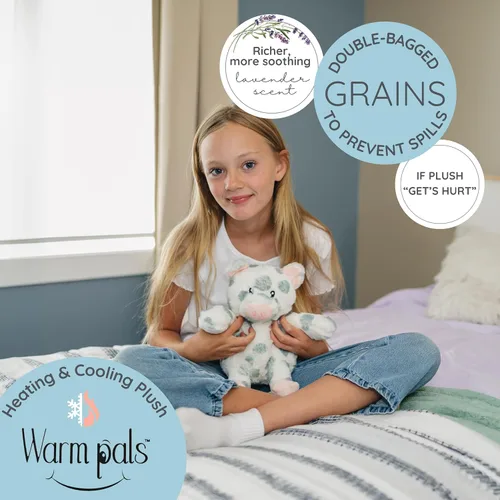 Miniatura 2 de Warm Pals - Animal de peluche con peso y apto para microondas – Peluche térmico para mayor calidez, juguete lindo, suave y acogedor para adultos
