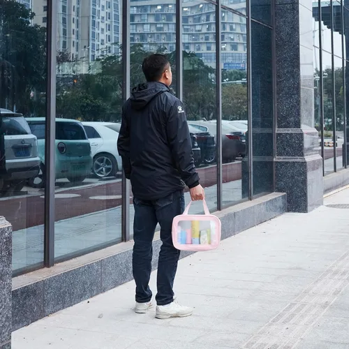 Miniatura 7 de Fundas de silicona para botellas de viaje, fundas transparentes para botellas de artículos de tocador, artículos esenciales de viaje