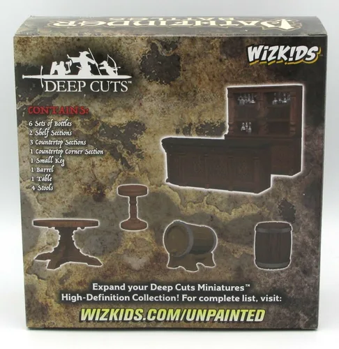Miniatura 2 de Pathfinder Battles Deep Cuts Miniaturas sin pintar: Rusty Dragon Bar