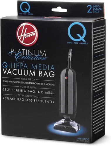 Miniatura 2 de Hoover AH10000 Platinum Type-Q HEPA Bolsa de vacío, cinco paquetes de 2