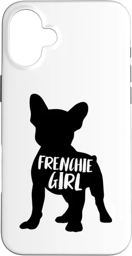 Miniatura 23 de Funda para iPhone 17 con diseño de bulldog francés con diseño divertido de Frenchie Girl