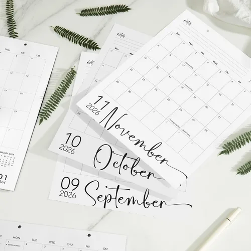 Miniatura 6 de Calendario magnético para refrigerador de enero de 2026 a junio de 2027, 13.5 x 11 pulgadas, calendario magnético para refrigerador de 18 meses