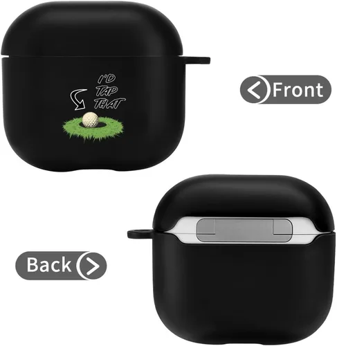 Miniatura 8 de I'd Tap That Golf Simple - Funda protectora compatible con AirPods 4, cuerpo completo, a prueba de golpes